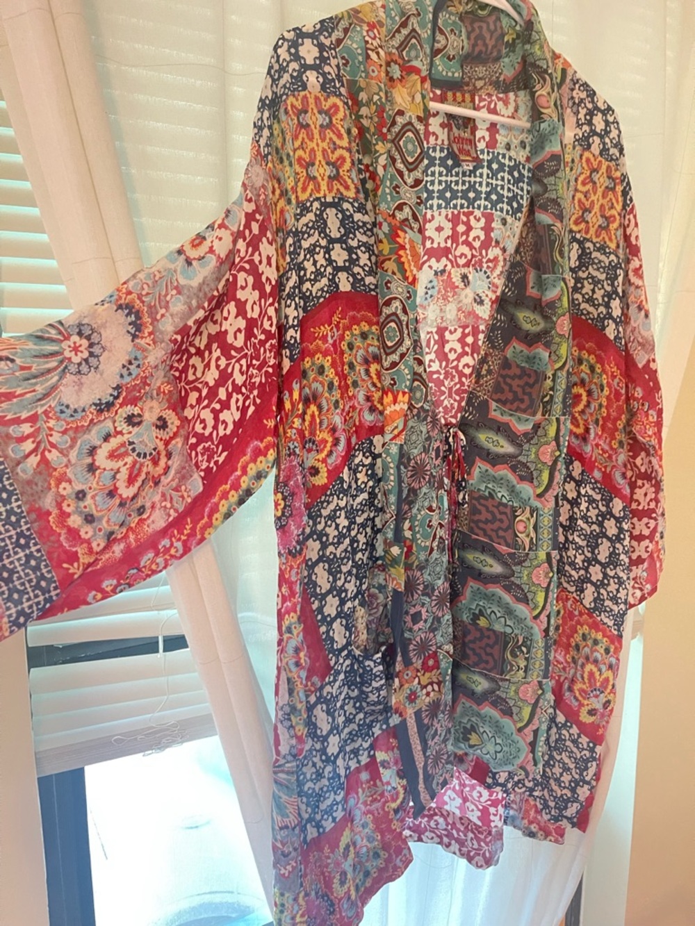 Johnny Was Patchwork Kimono - Picture 2 of 4